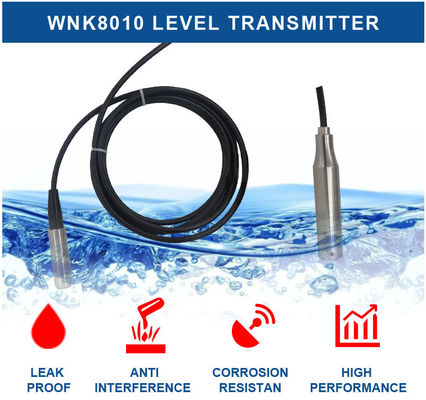 Anti transducteur de niveau submersible corrosif pour la mesure de piscine/réservoir