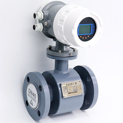 Mètre de HART Protocol Sewage Water Flow avec l'électrode de l'affichage numérique SS316L