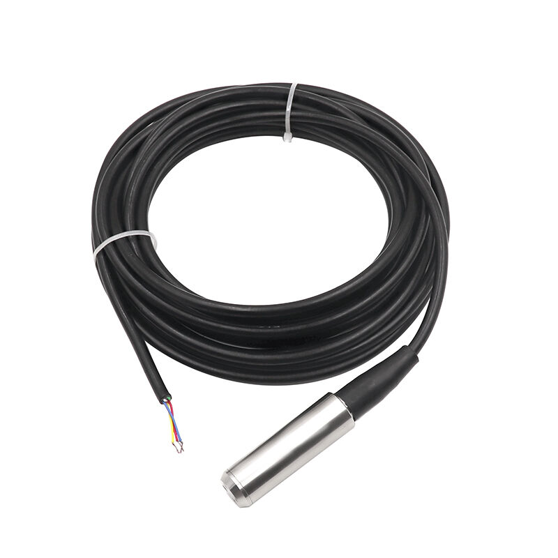 WNK de qualité industrielle 4-20mA SS304/SS316L Capteur de niveau de réservoir de liquide 0,5% de précision pour le traitement hydrostatique des eaux usées