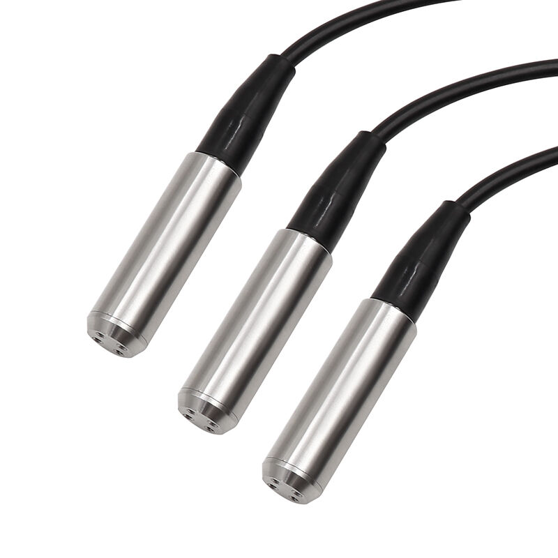 WNK de qualité industrielle 4-20mA SS304/SS316L Capteur de niveau de réservoir de liquide 0,5% de précision pour le traitement hydrostatique des eaux usées