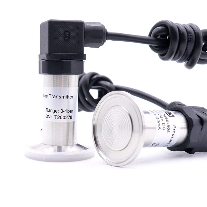 Type affleurant de diaphragme de bride émetteur de niveau pour l'application sanitaire