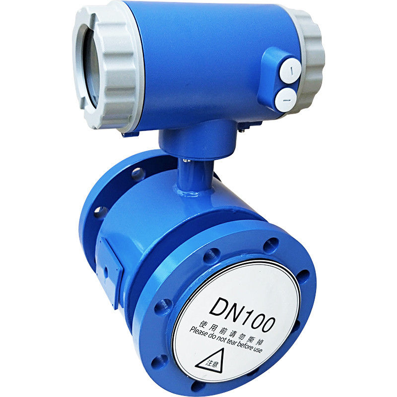 Type compteur de débit SST 1Cr18Ni9Ti de turbine d'IP65 IP68 fondant le matériel de bride