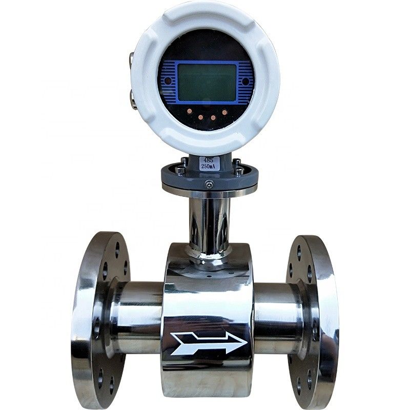 Compteur de débit d'ODM 15m/s Digital d'OEM pour la bride des eaux usées SST 1Cr18Ni9Ti