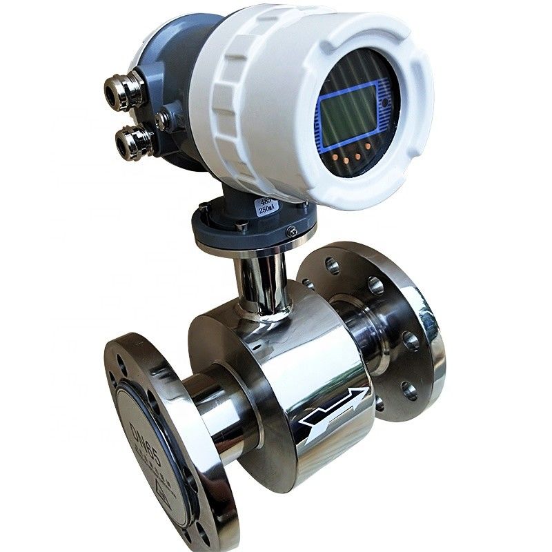 Compteur de débit maximum de 15m/s Digital, capteur d'écoulement d'eau de 4-20mA Digital pour le champ chimique