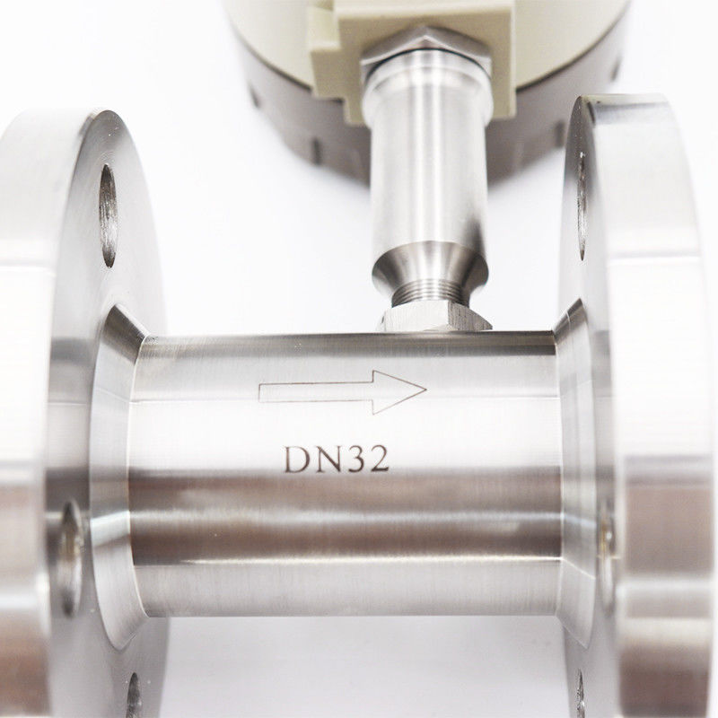 Type 4-20mA de turbine de mètre d'écoulement d'eau de WNK IP65 Digital de grande précision