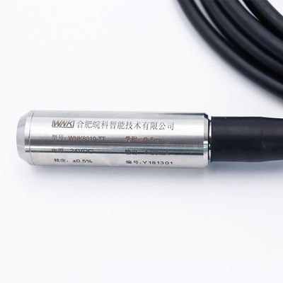 capteur de niveau submersible 24VDC de réservoir de carburant 4-20mA pour la mesure liquide