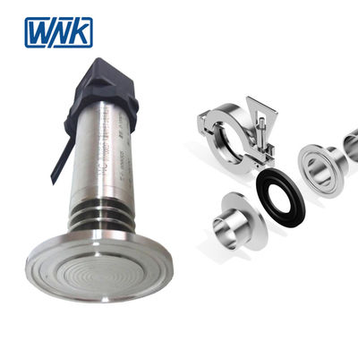 Transmetteur de pression industriel hygiénique de diaphragme de catégorie comestible 4 - sortie 20mA