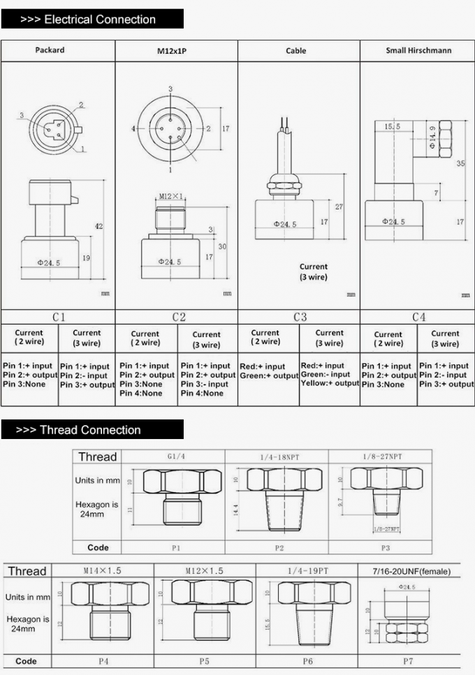 Sortie piézo-électrique du capteur 4-20ma 0.5-4.5V I2C de pression de vide de coût bas