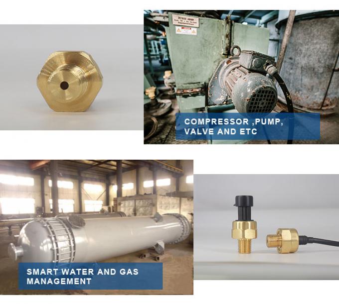 capteur en céramique capacitif en laiton de la pression 0.5-4.5v pour le compresseur de climatisation