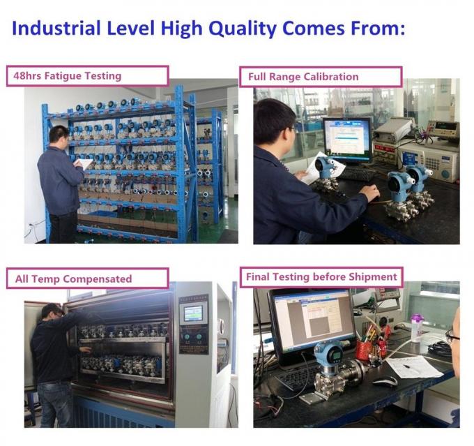 Transmetteur de pression futé anti-déflagrant sans fil de diaphragme avec le cerf 4-20ma